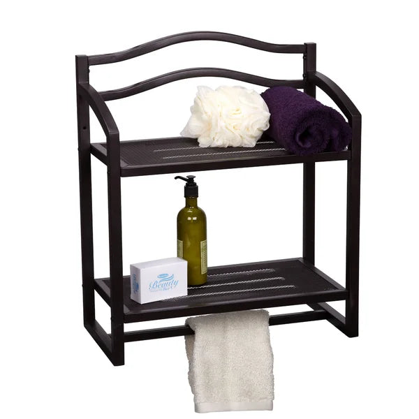 17'' W x 19'' H x 8.5'' D Wall Mounted Bathroom Shelves