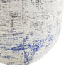 17'' Wide Square Abstract Pouf Ottoman