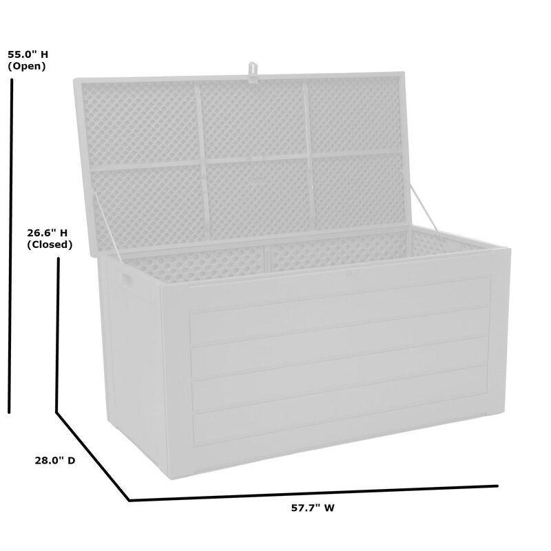 Cosco 180-Gallon Deck Box #8137T