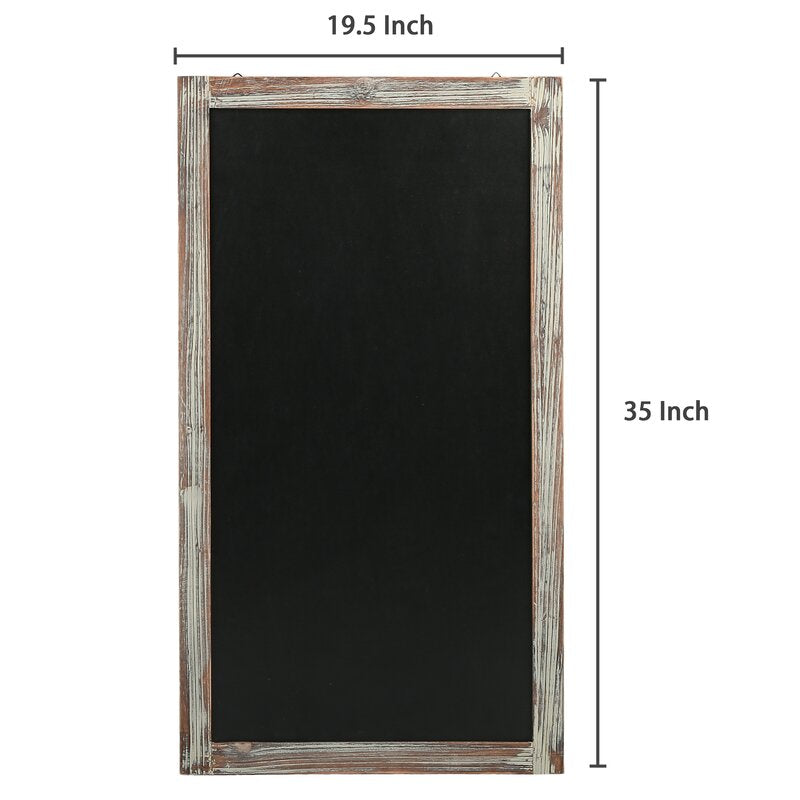 19.7'' H X 35.4'' L Wall Mounted Chalkboard