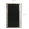 19.7'' H X 35.4'' L Wall Mounted Chalkboard