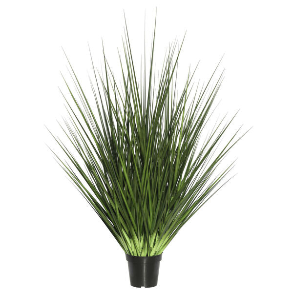 Green 24-Inch Extra Full Grass Potted