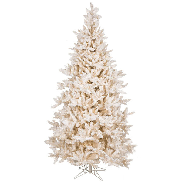 7 Ft. 6 In. Flocked Vintage Fir Tree
