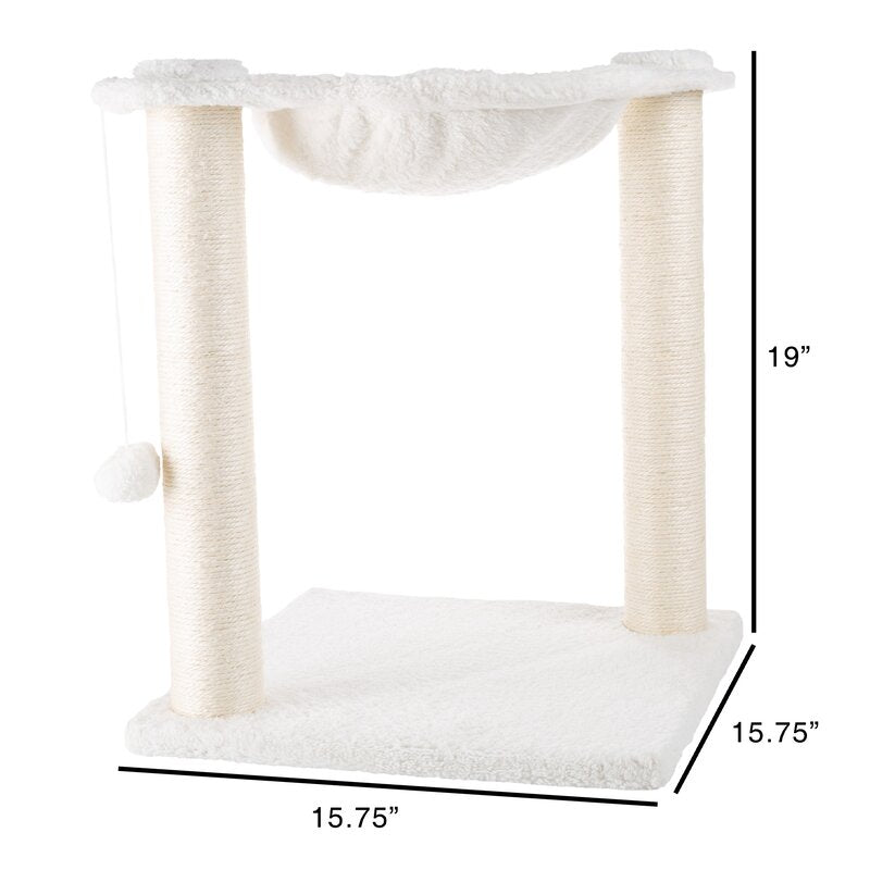 19" Hammock Cat Tree SHB118