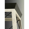 1 - Light 9.5'' Caged Square / Rectangle Flush Mount