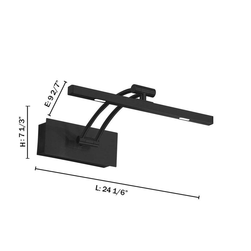 1 - Light Dimmable LED Wall Mounted Picture Light KB423