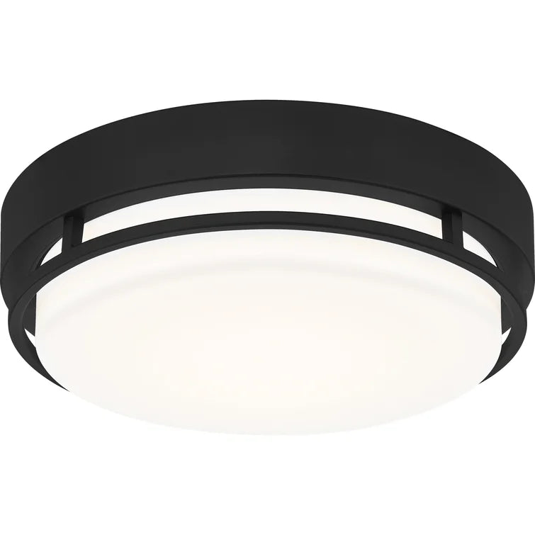 3.5" H x 12" W x 12" D 1 - Light Simple Circle LED Flush Mount