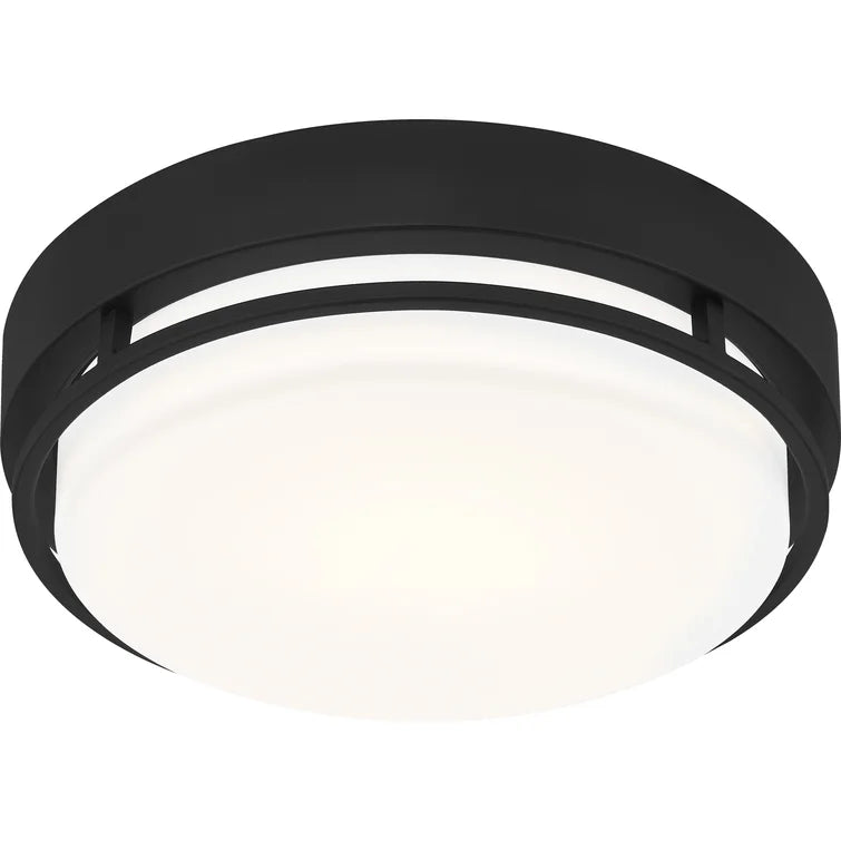 3.5" H x 12" W x 12" D 1 - Light Simple Circle LED Flush Mount