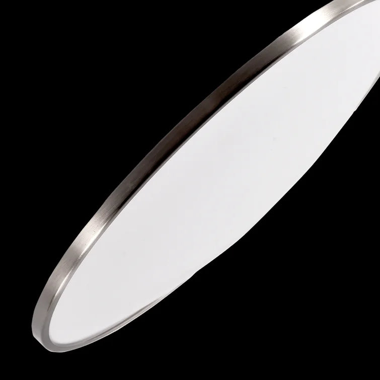 1 - Light Simple Circle LED Flush Mount, 2.78" H x 16.5" W x 16.5" D