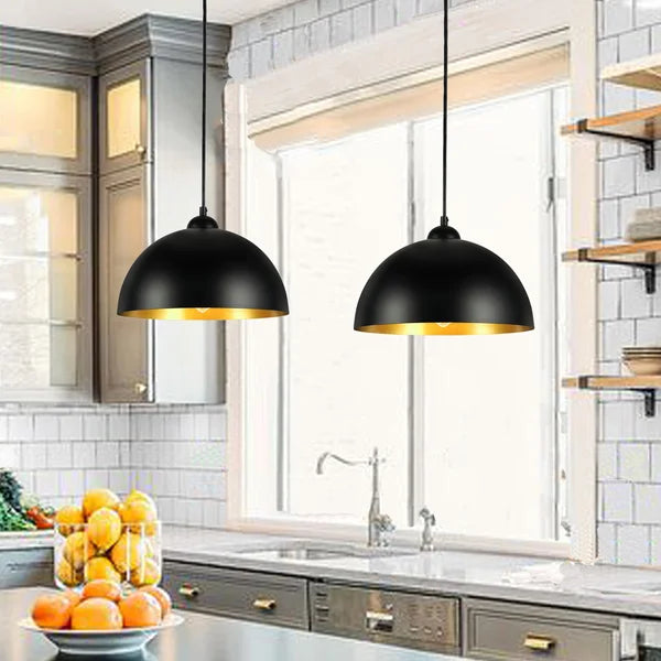 1 - Light Single Dome Pendant (Set of 1 ONLY)
