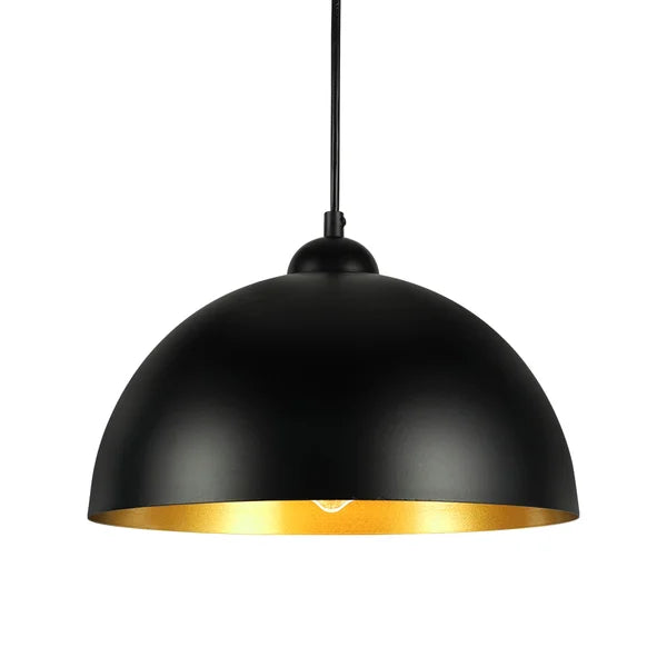 1 - Light Single Dome Pendant (Set of 1 ONLY)