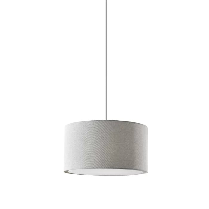 1 - Light Single Drum Pendant