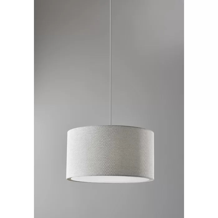 1 - Light Single Drum Pendant