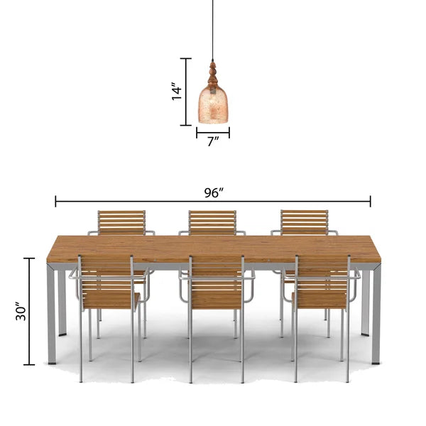 1 - Light Unique Bulb Pendant