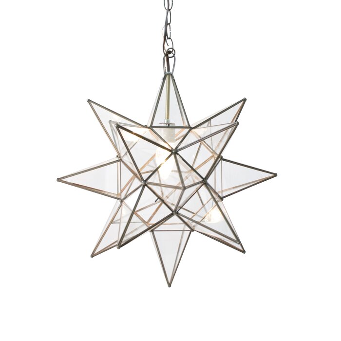1 - Light Unique Star Pendant