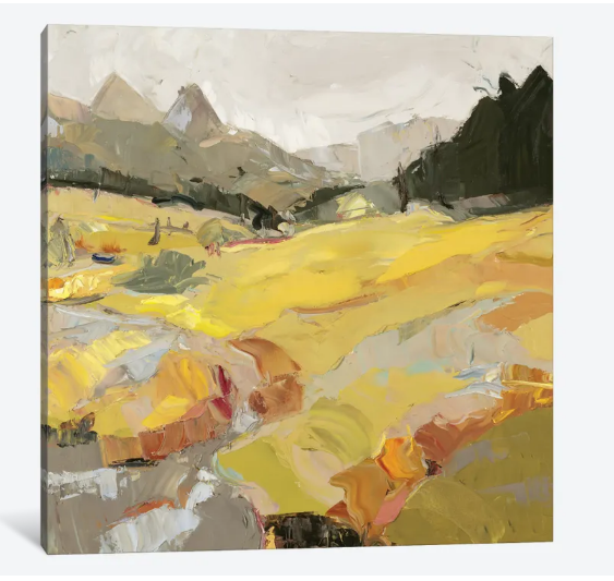 24"X24" Alpine Carpet - Canvas Print