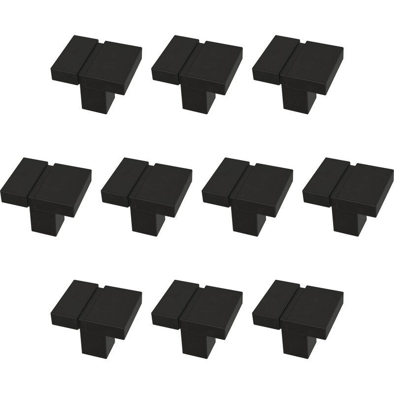 1 1/16" Length Square Knob Multipack (Set of 10)