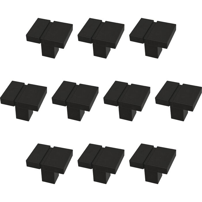 1 1/4" Length Square Knob Multipack (Set of 10)