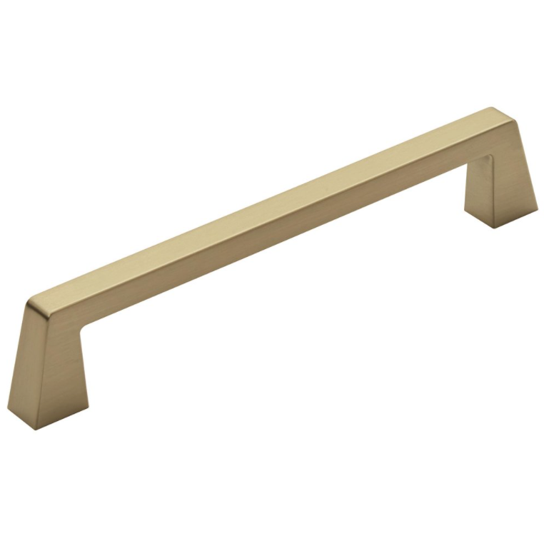 Blackrock - 8" Centers Appliance Pull in Golden Champagne - Amerock ss583