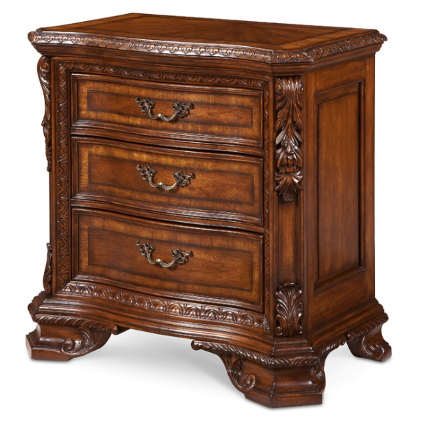A.R.T. Home Furnishings Old World Bedside Chest (Set of 2) SHB163