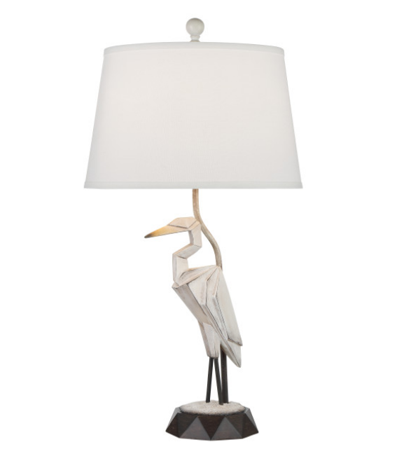 Abstract Egret 30" Table Lamp by Bayland Collection KB687