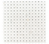 Bianco Dolomite Dotty 12.31 in. x 12.36 in. x 10 mm Polished Marble Mosaic Tile (10.6 sq. ft. / case)