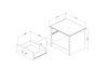 Aviron 1-Drawer Seaside Pine Nightstand