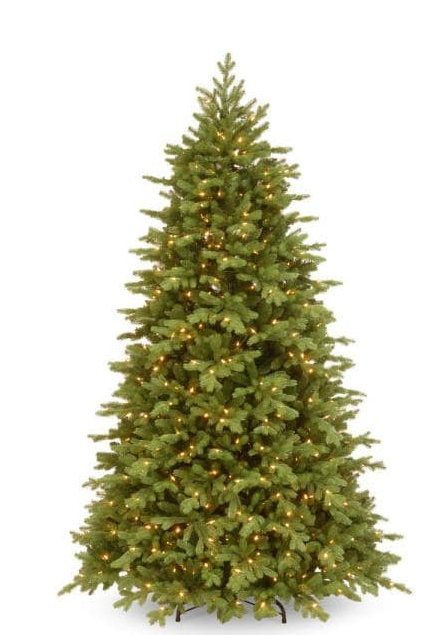 6-1/2 ft. Feel Real Princeton Fraser Fir Hinged Tree with 700 Dual Color LED Lights and PowerConnect