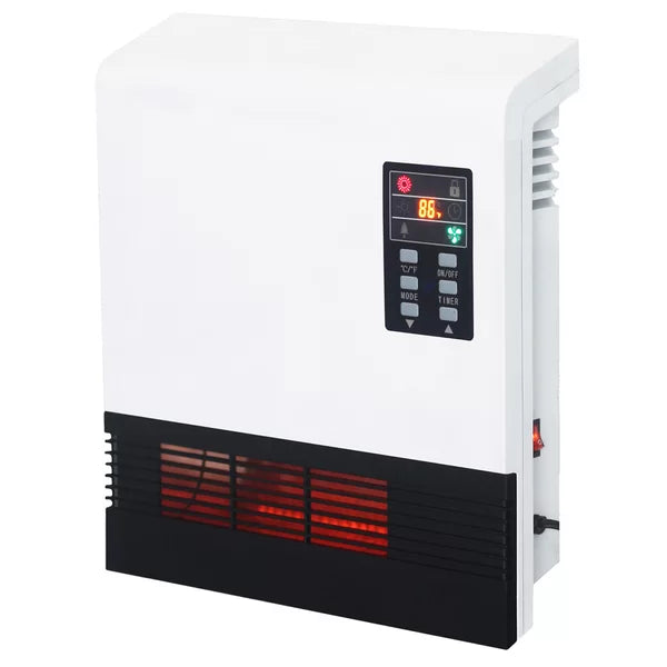 1,500 Watt Electric Infrared Wall Mounted Heater