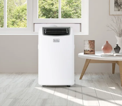 Black + Decker 14000 BTU Portable Air Conditioner for 300 Square Feet Sq. Ft. with Remote Included