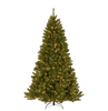 7 ft. North Valley Spruce Hinged Artificial Christmas Tree with 500 Clear Lights