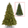 6.5 ft. Downswept Douglas Fir Tree with Dual Color LED Lights