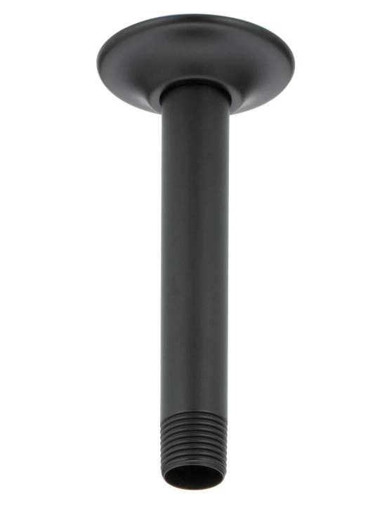 6" Ceiling Mounted Shower Arm and Shower Arm Flange