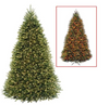 9 ft. Dunhill Fir Artificial Christmas Tree with Dual Color LED Lights