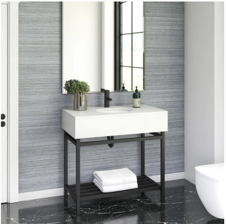 36 in. W x 20 in. D x 34 in. H Bath Vanity BASE ONLY