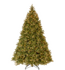 10 ft. Feel Real Downswept Douglas Hinged Artificial Christmas Tree with 1200 Clear Lights