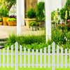 1 ft. H x 2 ft. W Garden Vinyl Fence Panel (Set of 6)