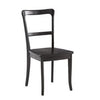 Branson Solid Wood Side Chair (Set of 2), Black #HA199
