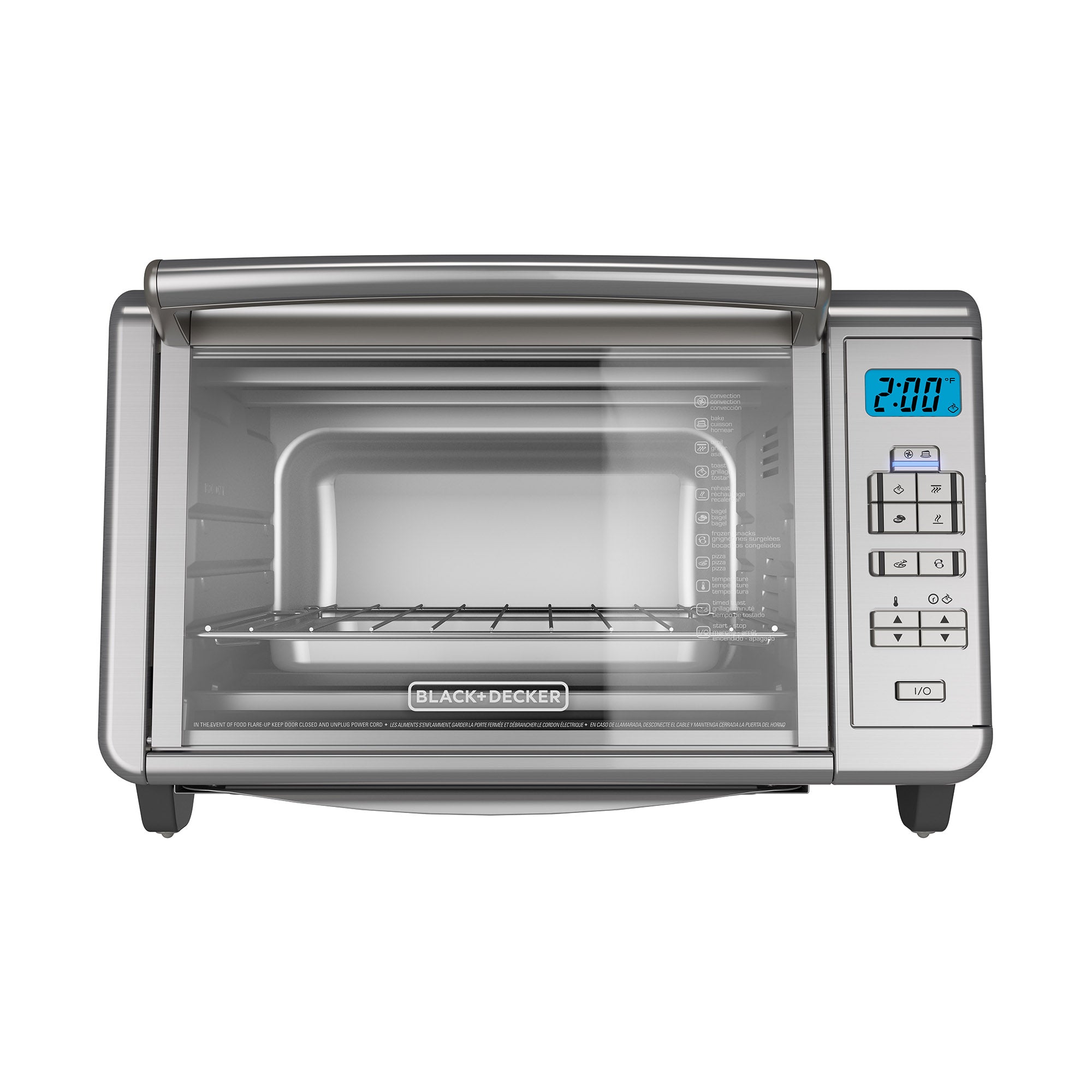 BLACK+DECKER 6-Slice Digital Convection Toaster Oven #LX4121