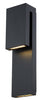 2-Light LED Outdoor Bulkhead Light, 18x5x4