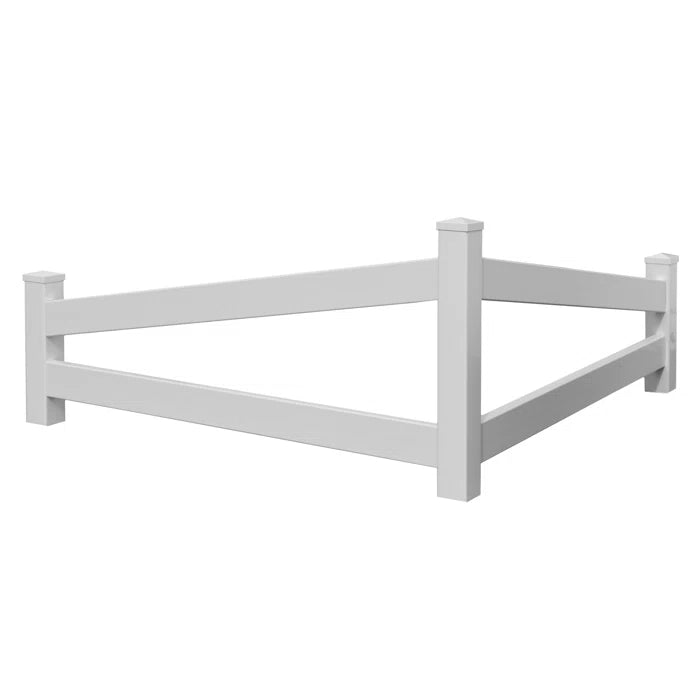2.44 ft. H x ft. W Split Vinyl Fencing