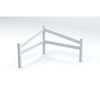 2.44 ft. H x ft. W Split Vinyl Fencing