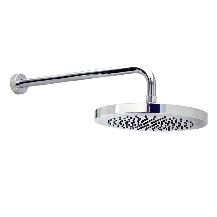 10" Rainshower Head and 13" Long Shower Arm with Flange EE1166