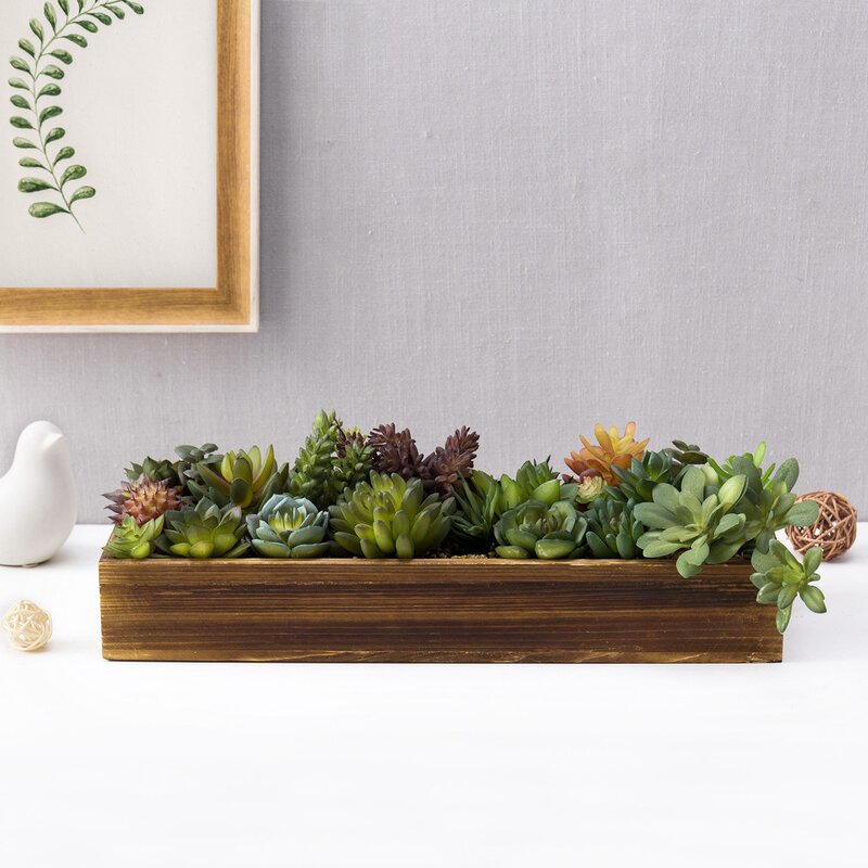 2.5" Artificial Succulent in Planter