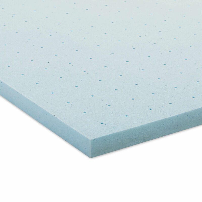 2.5" Mattress Topper KING Gel Memory Foam VB462