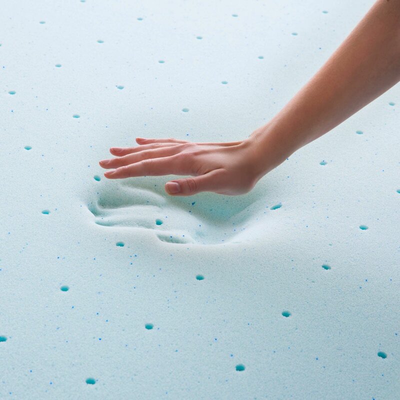 2.5" Mattress Topper KING Gel Memory Foam VB462