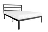 Premium Modern Platform Bed with Headboard Full