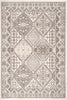 Beige Melange Tiles 9' x 12' Area Rug  KRUG199-P5