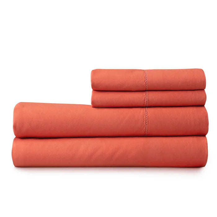 200 Thread Count 100% Cotton Percale Sheet Set