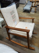 Load image into Gallery viewer, Outdoor Acacia Wood Rocking Chair
